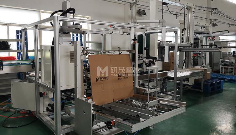 韓國紙巾開裝封一體機(jī)+碼垛機(jī) 韓國紙巾開裝封一體機(jī)+碼垛機(jī)