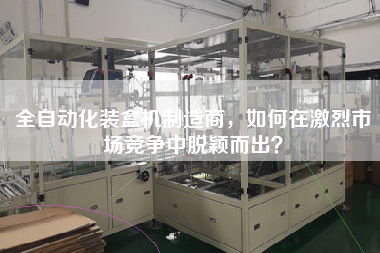 全自動化裝盒機制造商，如何在激烈市場競爭中脫穎而出？