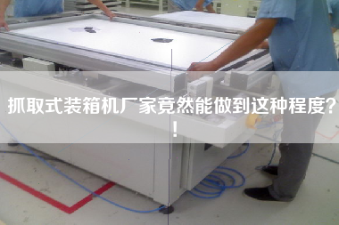 抓取式裝箱機廠家竟然能做到這種程度？！