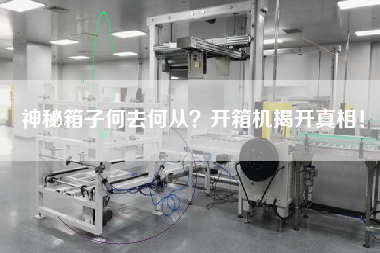 神秘箱子何去何從開箱機揭開真相！