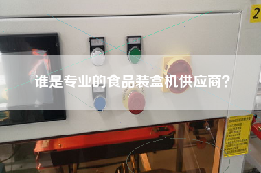 誰是專業的食品裝盒機供應商？