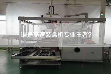 誰是高速裝盒機專業王者？