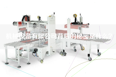 機械設(shè)備有限公司背后的秘密是什么？