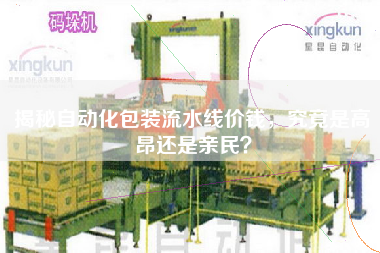 揭秘自動化包裝流水線價錢，究竟是高昂還是親民？