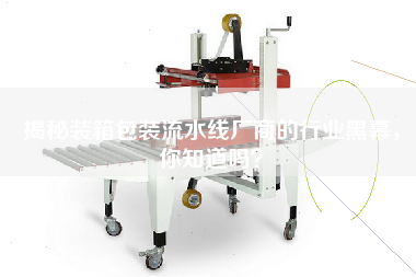 揭秘裝箱包裝流水線廠商的行業黑幕，你知道嗎？