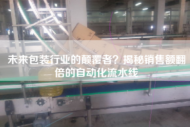 未來包裝行業的顛覆者揭秘銷售額翻倍的自動化流水線
