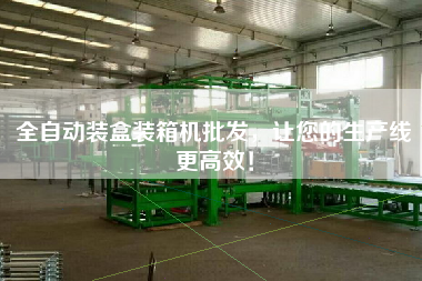 全自動裝盒裝箱機批發，讓您的生產線更高效！
