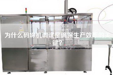 為什么碼垛機調試是確保生產效率的關鍵？