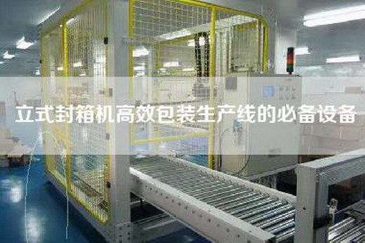 立式封箱機(jī)高效包裝生產(chǎn)線的必備設(shè)備