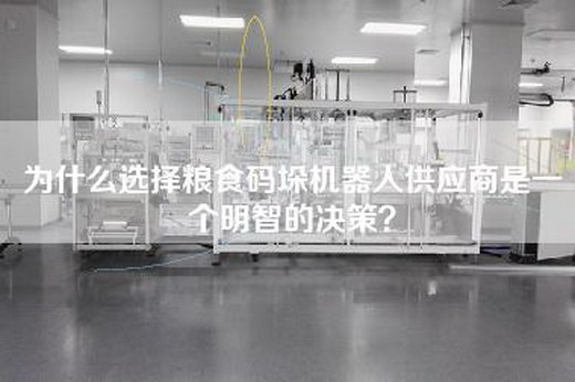 為什么選擇糧食碼垛機器人供應商是一個明智的決策?