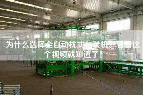 為什么選擇全自動枕式包裝機?看看這個視頻就知道了! 為什么選擇全自動枕式包裝機?看看這個視頻就知道了!
