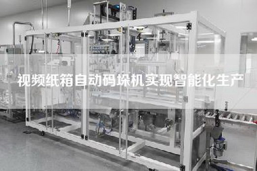 視頻紙箱自動碼垛機實現智能化生產