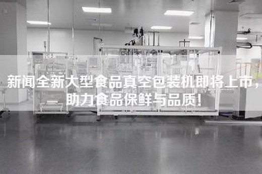 新聞全新大型食品真空包裝機即將上市,助力食品保鮮與品質!