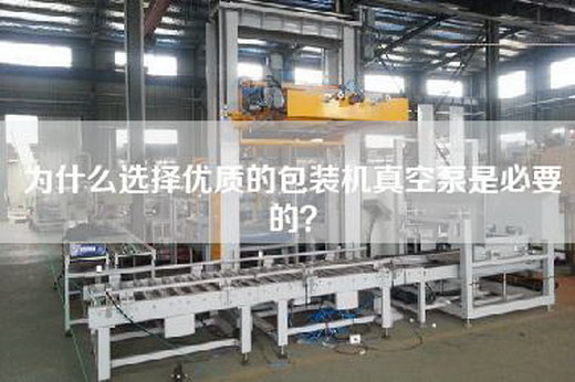 為什么選擇優質的包裝機真空泵是必要的？