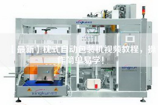 【最新】枕式自動包裝機視頻教程，操作簡單易學！