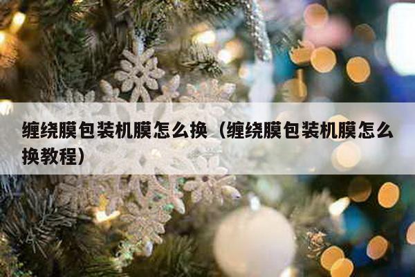 纏繞膜包裝機膜怎么換(纏繞膜包裝機膜怎么換教程)