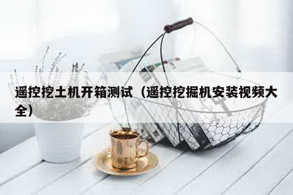 遙控挖土機(jī)開箱測試(遙控挖掘機(jī)安裝視頻大全)