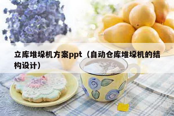 立庫堆垛機方案ppt(自動倉庫堆垛機的結構設計)