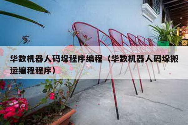 華數機器人碼垛程序編程(華數機器人碼垛搬運編程程序)