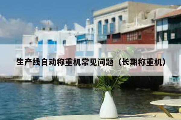 生產線自動稱重機常見問題(長期稱重機)