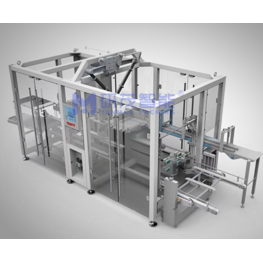 智能兩軸機器手裝箱機——食品、醫(yī)藥、電子行業(yè)高速自動化包裝解決方案